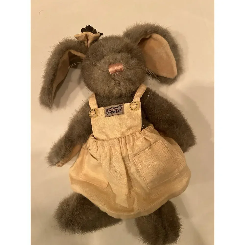 Boyds Bears Whitney Bunny Rabbit Plush 9.5” Bearwear Dress Retired Style 9043